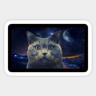 Space cats T-Shirt episode 5 Sticker